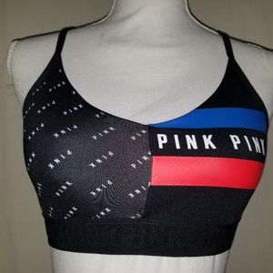 Pink Victoria's Secret sports bra